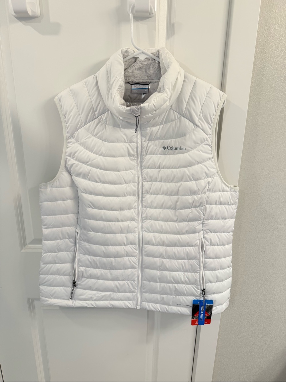 Columbia Women's White Quilted Packable Puffer Vest